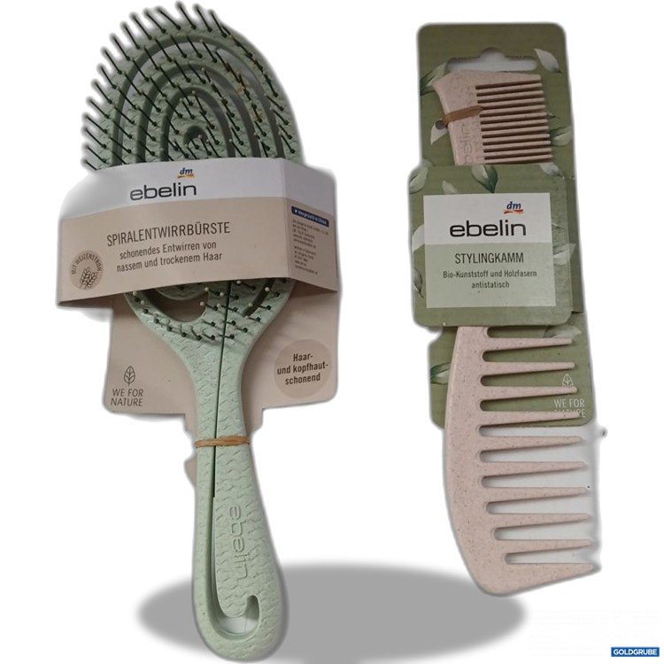 Artikel Nr. 953717: ebelin Spiraltwirrbürste und Stylingkamm