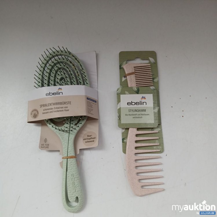 Artikel Nr. 953717: ebelin Spiraltwirrbürste und Stylingkamm