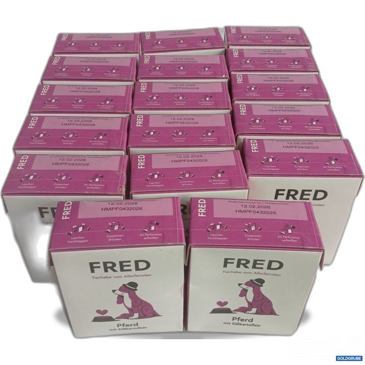 Artikel Nr. 973717: FRED Pferd mit Süßkartoffeln 17x390g