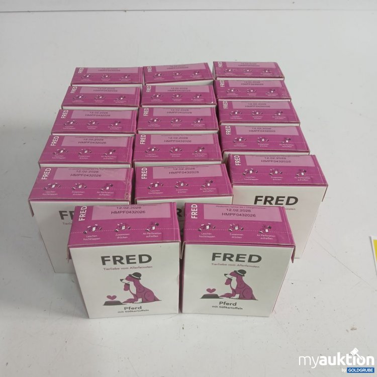 Artikel Nr. 973717: FRED Pferd mit Süßkartoffeln 17x390g