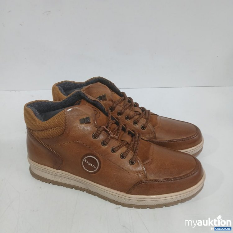 Artikel Nr. 991717 Artikel Nr. 991717: Bugatti Herren Lederstiefelette cognac