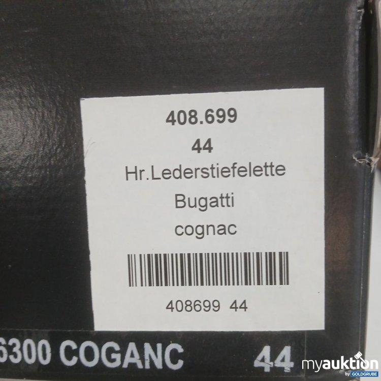 Artikel Nr. 991717 Artikel Nr. 991717: Bugatti Herren Lederstiefelette cognac