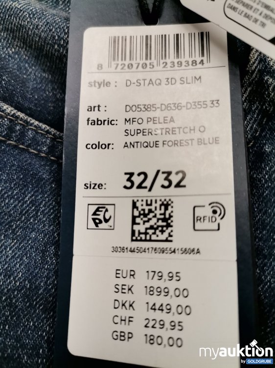 Artikel Nr. 728718: G Star Raw Jeans 