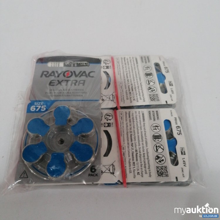 Artikel Nr. 847718: Rayovac 6x Hörgerätebatterien Advanced 1. 45V, 640mAh