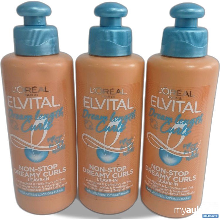 Artikel Nr. 903718: L'Oréal Elvital Dream Lengths Curls Non-Stop Dreamy-Curls Leave-In 3x200ml