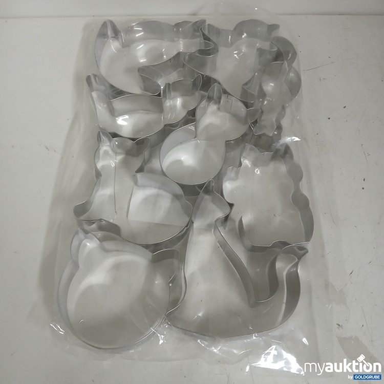 Artikel Nr. 912718 Artikel Nr. 912718: 9 Stück Kätzchen-Keksformen