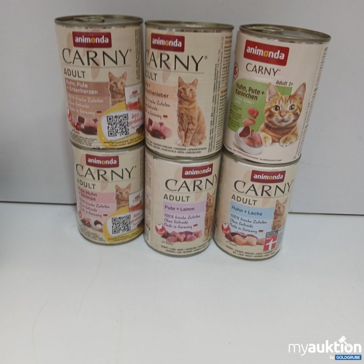 Artikel Nr. 950718: Animonda Carny Adult Verschiedene Sorten 6×400G