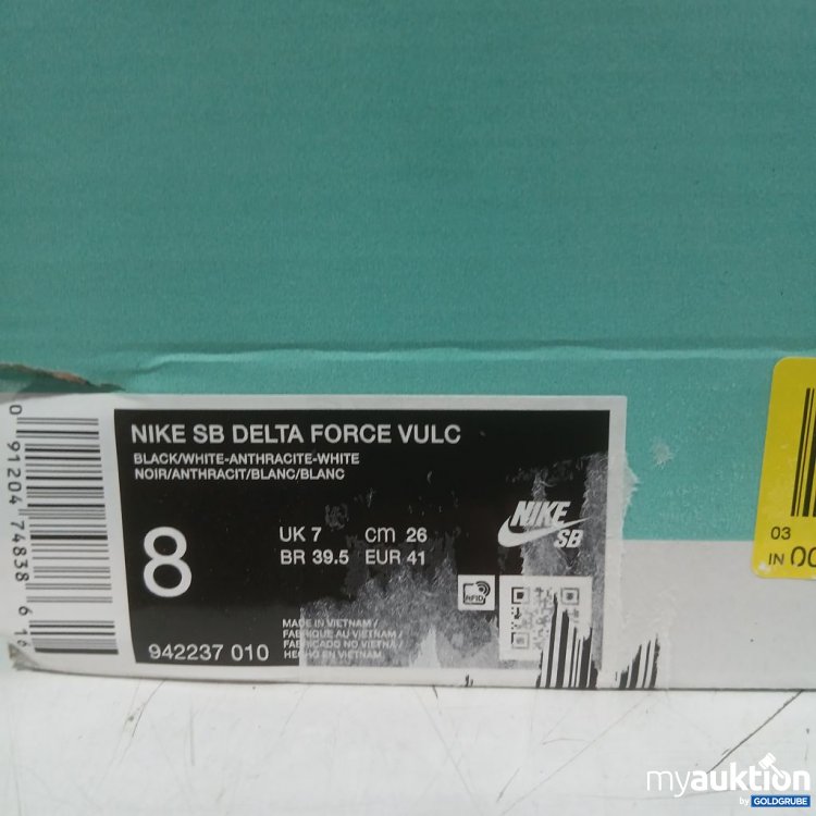 Artikel Nr. 991718 Artikel Nr. 991718: Nike SB Delta Force Vulc Sneaker Schwarz/Weiß