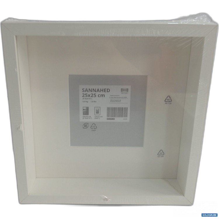 Artikel Nr. 998718: Ikea Sannahed Bilderrahmen weiß 25x25cm 