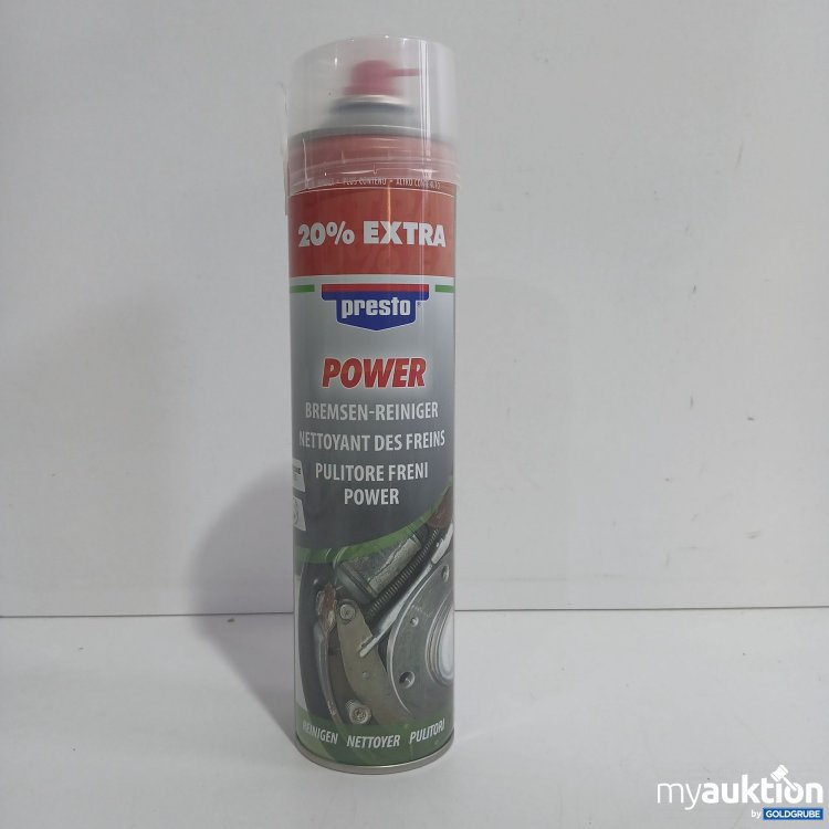 Artikel Nr. 440719 Artikel Nr. 440719: Presto Power Bremsen Reiniger 600ml