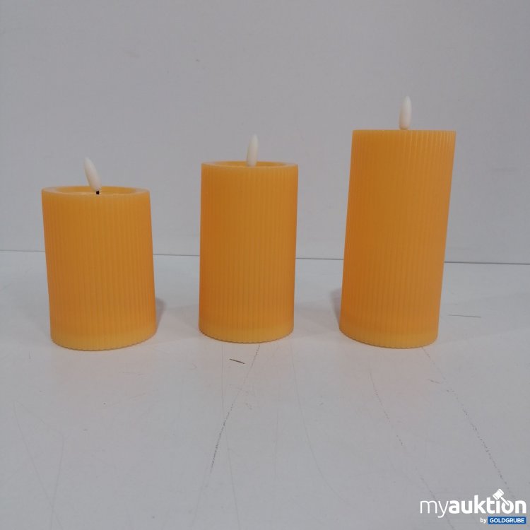 Artikel Nr. 832719 Artikel Nr. 832719: Weltbild Solar Kerzen Orange 3er Set