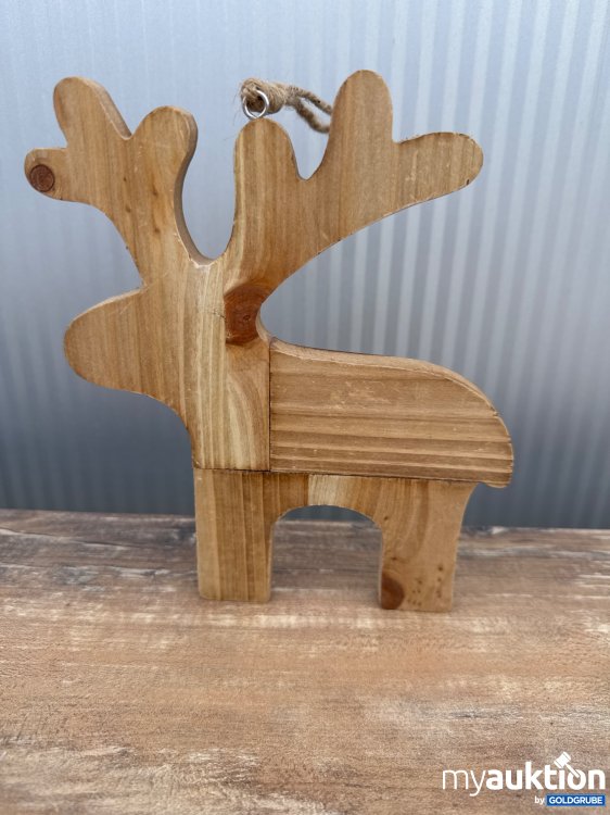 Artikel Nr. 934719: Hirsch aus Holz