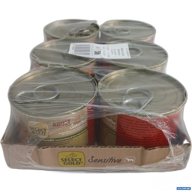 Artikel Nr. 973719: SELECT GOLD Sensitive Adult Ente Kartoffel 6x200g