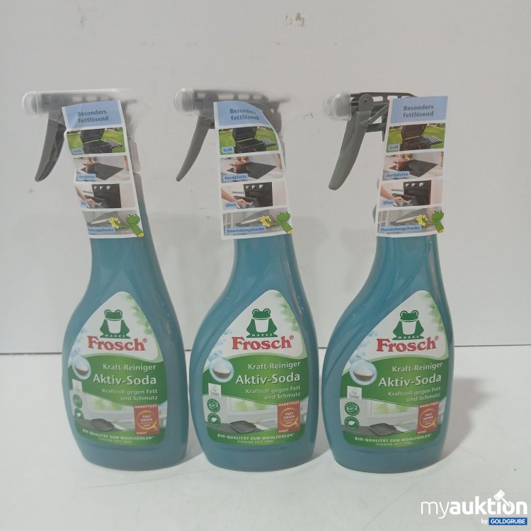 Artikel Nr. 990719 Artikel Nr. 990719: Frosch Aktiv-Soda Kraft-Reiniger je 500ml 3Stk