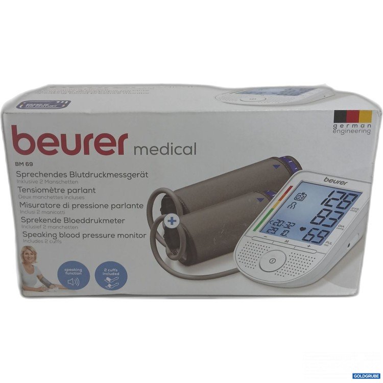 Artikel Nr. 998719 Artikel Nr. 998719: Beurer medical sprechendes Blutdruckmessgerät BM69