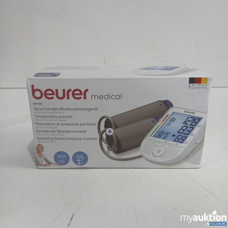 Artikel Nr. 998719 Artikel Nr. 998719: Beurer medical sprechendes Blutdruckmessgerät BM69
