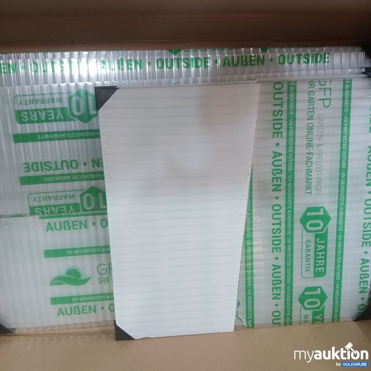 Artikel Nr. 438720: GFP Stegplatten 16mm Frühbeet 1013- Box 05/16