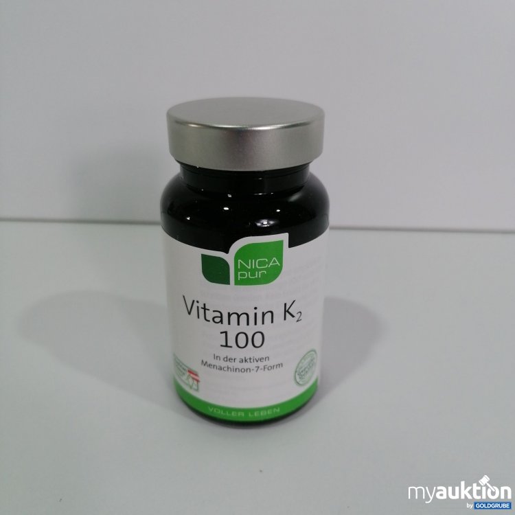 Artikel Nr. 515720 Artikel Nr. 515720: Nica Pur Vitamin K2 100 60kapseln