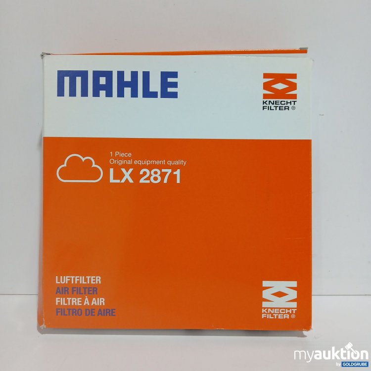 Artikel Nr. 820720 Artikel Nr. 820720: Mahle Luftfilter LX2871