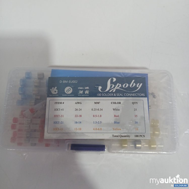 Artikel Nr. 827720 Artikel Nr. 827720: Sopoby 100 Solder & Seal Connectors