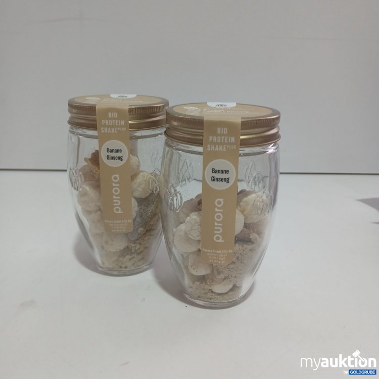 Artikel Nr. 844720 Artikel Nr. 844720: Purora Bio Protein Shake Banane Ginseng 2x49g