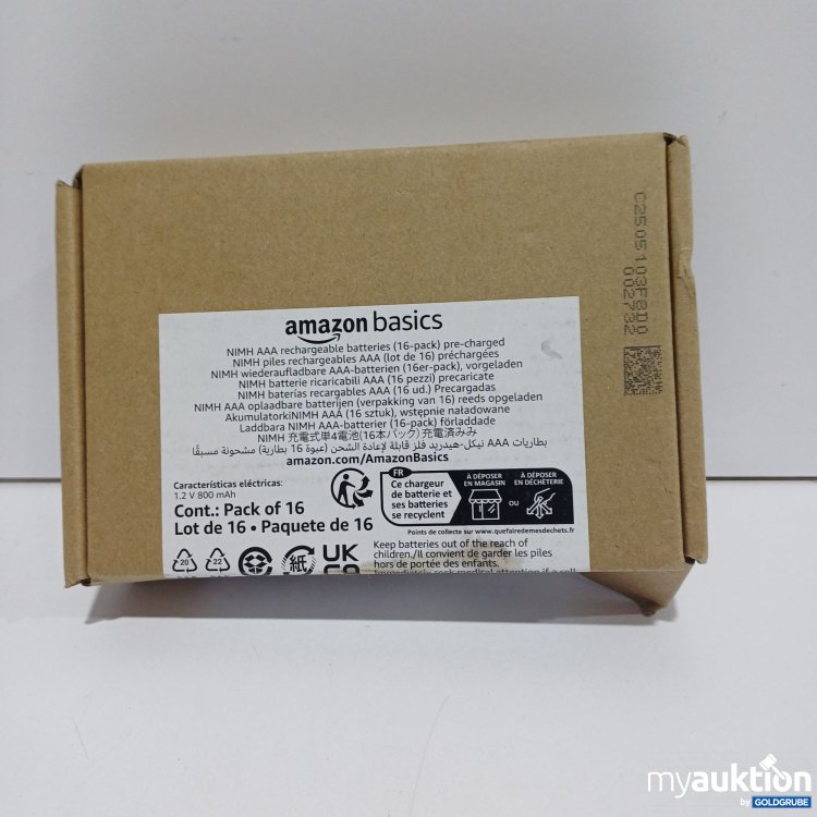 Artikel Nr. 884720: Amazone basics Batterien, AAA, 16Stk.