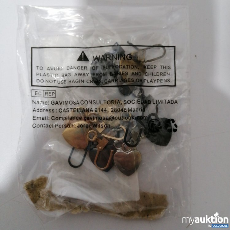 Artikel Nr. 892720: Reißverschluss Zipper Herzförmig 10Stk