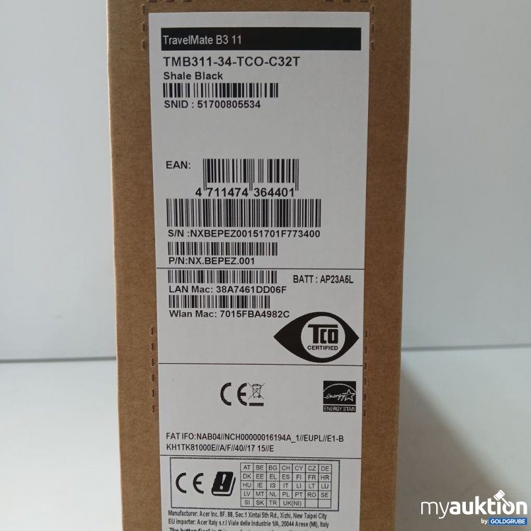 Artikel Nr. 921720: Acer TravelMate B3 11 TMB311-34-TCO-C32T