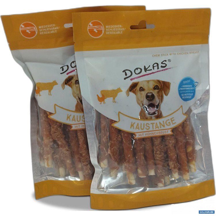 Artikel Nr. 950720: Dokas Kaustangen mit Hühnerbrust 2×200G