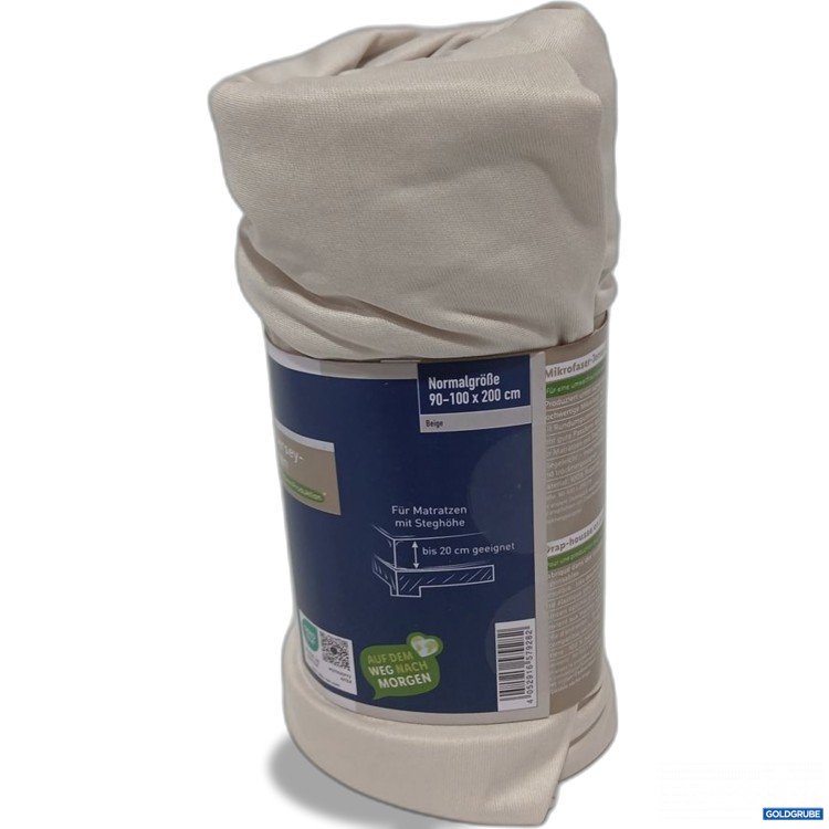 Artikel Nr. 961720: Livarno Microfaser Jersey Spannbettlaken Normalgröße 90-100 x 200 cm