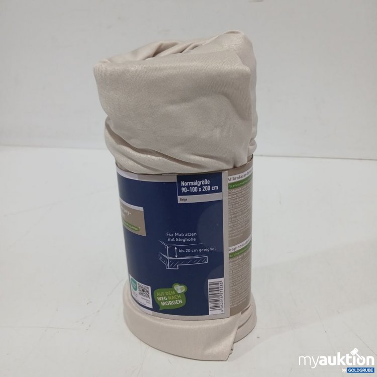 Artikel Nr. 961720: Livarno Microfaser Jersey Spannbettlaken Normalgröße 90-100 x 200 cm