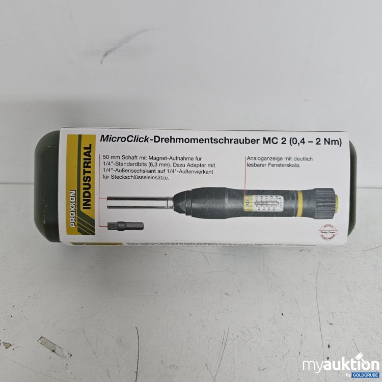 Artikel Nr. 398721 Artikel Nr. 398721: Proxxon MicroClick-Drehmomentschrauber MC2