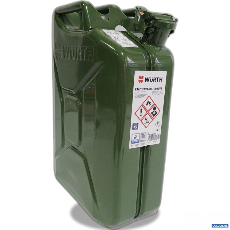 Artikel Nr. 444721 Artikel Nr. 444721: Würt Krafstoffkanister Olive 20l