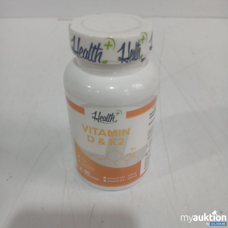 Artikel Nr. 525721: Health Vitamin D & K2 90Kapseln 39g