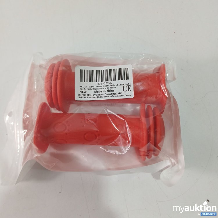 Artikel Nr. 812721: Red Cat Claw 105mm Kinder Fahrrad Griffe 2 Stück 