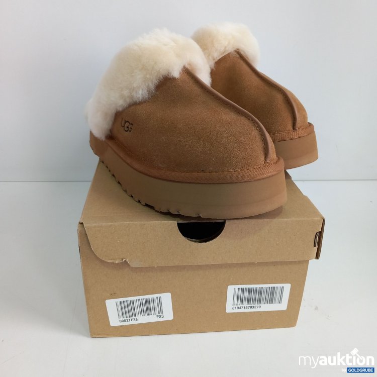Artikel Nr. 814721 Artikel Nr. 814721: UGG Damen Hausschuhe, beige mit Pelz