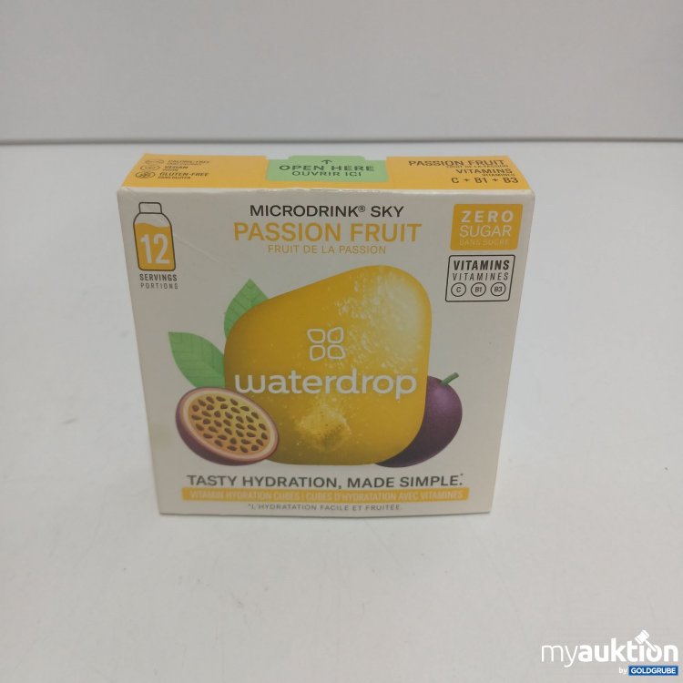 Artikel Nr. 834721 Artikel Nr. 834721: Waterdrop Passion Fruit Zero Sugar 12 Servings