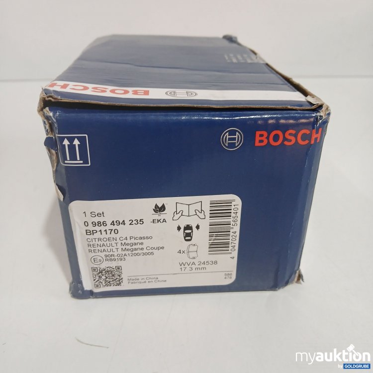 Artikel Nr. 854721: Bosch Scheibenbremsbeläge 0986494235 BP1170