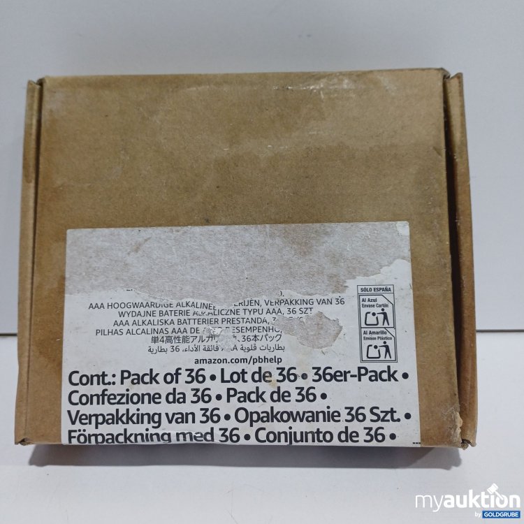 Artikel Nr. 884721: Amazone basics Batterien, AAA, 36Stk.
