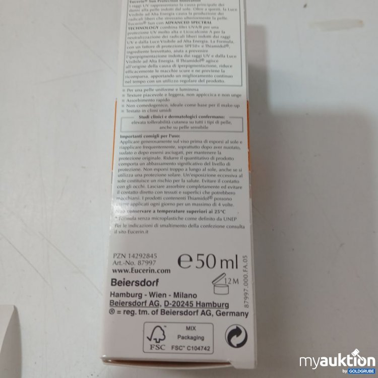 Artikel Nr. 918721: Eucerin Sun Fluid Pigment Control SPF 50+ 50 ml