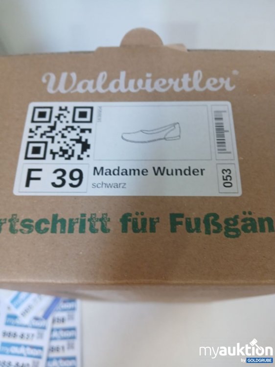 Artikel Nr. 988721: Waldviertler Madame Wunder Ballerinas Schwarz