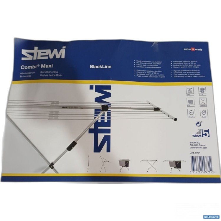 Artikel Nr. 446722: Stewi Combi Maxi Wäscheständer BlackLine