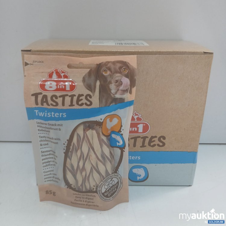 Artikel Nr. 462722: 8in1 Tasties Twisters Hähnchen & Kabeljau 8x85g