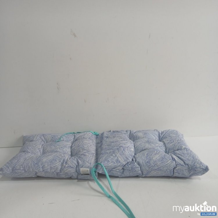 Artikel Nr. 464722: Sitzkissen blau gemustert ca. 85x40cm