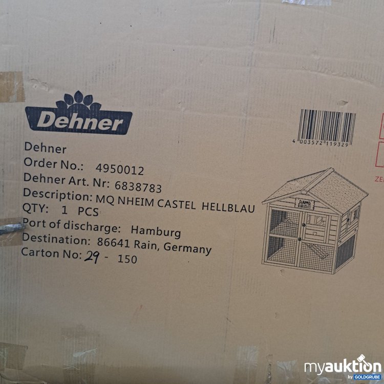Artikel Nr. 808722: Dehner Castle Hellblau,  4950012