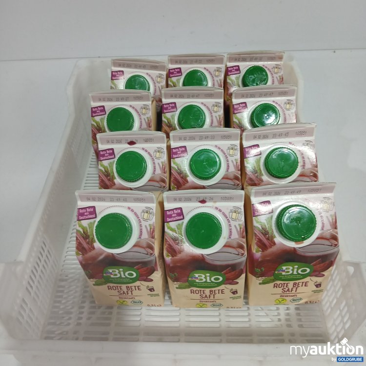 Artikel Nr. 824722 Artikel Nr. 824722: DM Bio Rote Beete Saft je 500ml