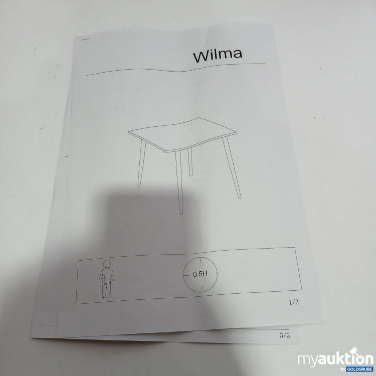 Artikel Nr. 843722 Artikel Nr. 843722: Wilma Esstischgestell ohne Tischplatte
