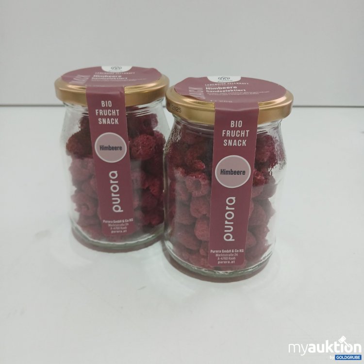 Artikel Nr. 844722 Artikel Nr. 844722: Purora Bio Frucht Snack Himbeere 2x26g