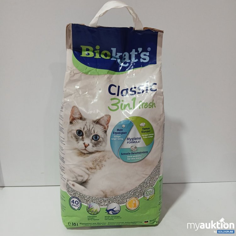 Artikel Nr. 850722 Artikel Nr. 850722: Biokat's Classic 3in1 fresch Katzenstreu