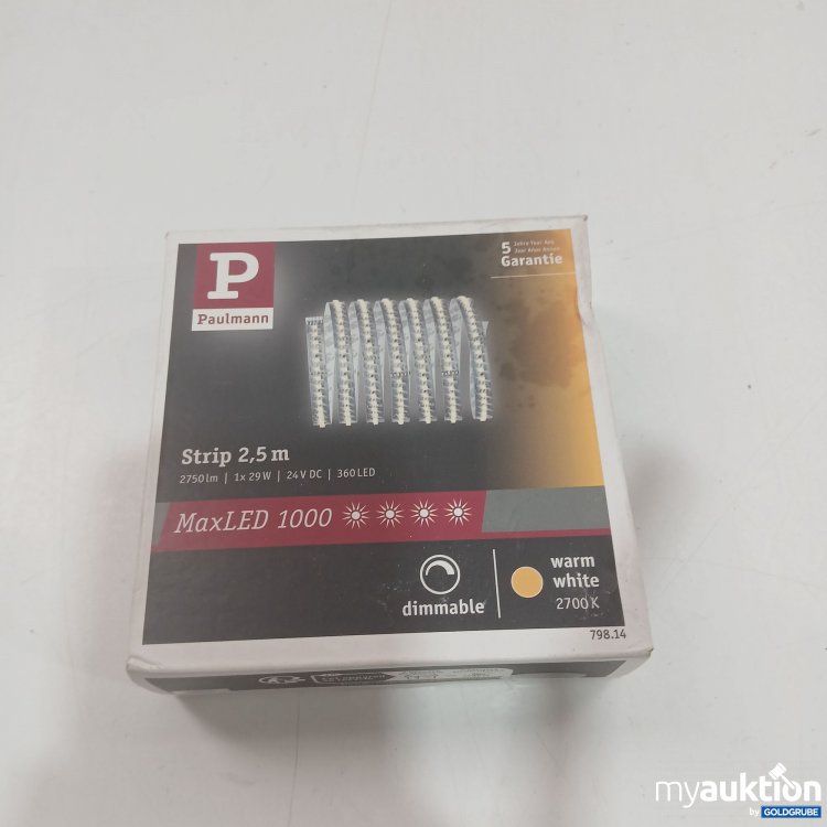 Artikel Nr. 873722: Paulmann Strip 2,5m MaxLED 500 